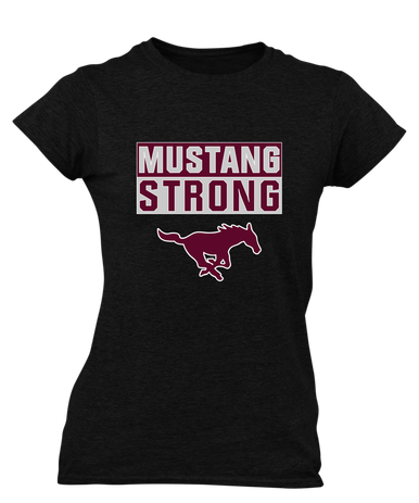 Clifton Mustangs Strong #1 Women's Premium SS T-Shirt