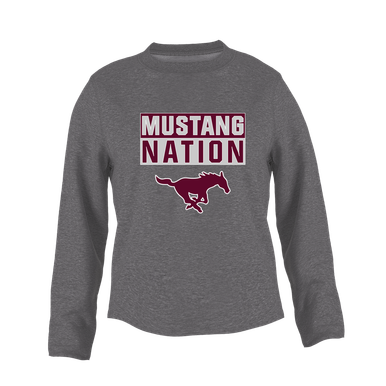 Clifton Mustangs Nation #1 Women's Sweatshirt