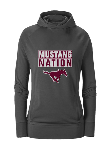 Clifton Mustangs Nation #1 Women's Hoodie