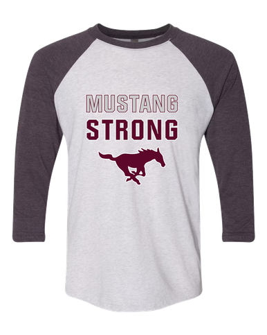 Clifton Mustangs Strong #2 Women's Baseball T-Shirt