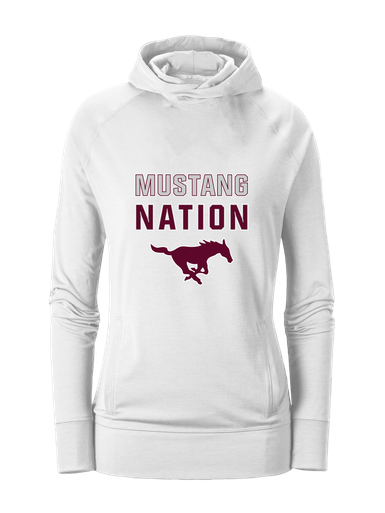 Clifton Mustangs Nation #2 Women's Hoodie