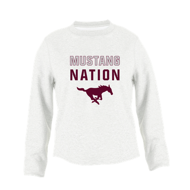 Clifton Mustangs Nation #2 Women's Sweatshirt