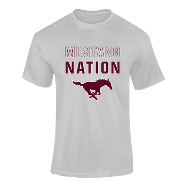Clifton Mustangs Nation #2 Men's SS T-Shirt