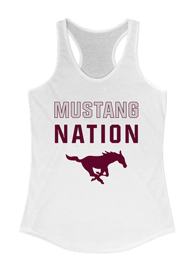 Clifton Mustangs Nation #2 Women's Tank Top