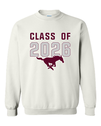 Clifton Mustangs Class of 2026 Men's Sweatshirt