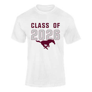 Clifton Mustangs Class of 2026 Men's Premium SS T-Shirt