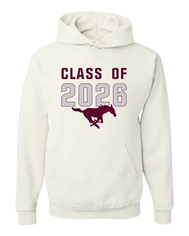 Clifton Mustangs Class of 2026 Men's Premium Hoodie