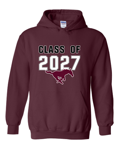 Clifton Mustangs Class of 2027 Men's Hoodie