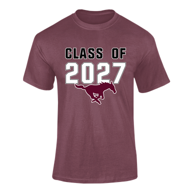 Clifton Mustangs Class of 2027 Men's Premium SS T-Shirt