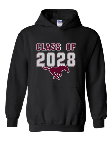 Clifton Mustangs Class of 2028 Men's Hoodie