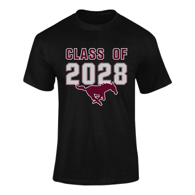 Clifton Mustangs Class of 2028 Men's Premium SS T-Shirt