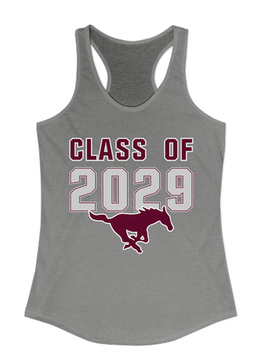 Clifton Mustangs Class of 2029 Women's Tank Top
