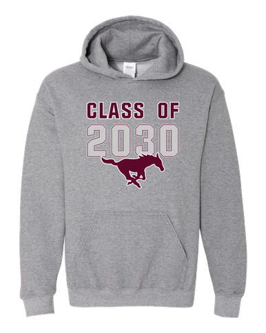 Clifton Mustangs Class of 2030 Men's Hoodie