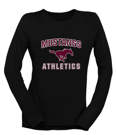 Clifton Mustangs Athletics Women's Premium LS T-Shirt