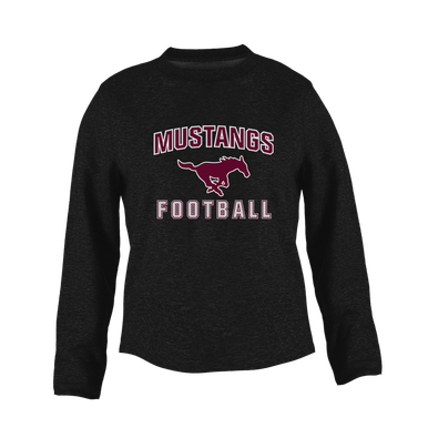 Clifton Mustangs Football #1 Women's Sweatshirt