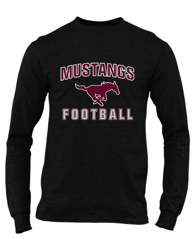 Clifton Mustangs Football #1 Men's Premium LS T-Shirt