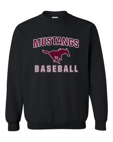 Clifton Mustangs Baseball #1 Men's Sweatshirt
