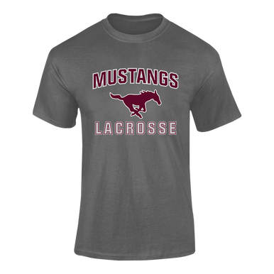 Clifton Mustangs Lacrosse Men's SS T-Shirt