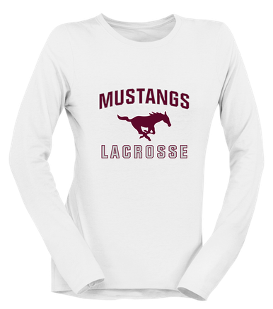 Clifton Mustangs Lacrosse Women's Premium LS T-Shirt