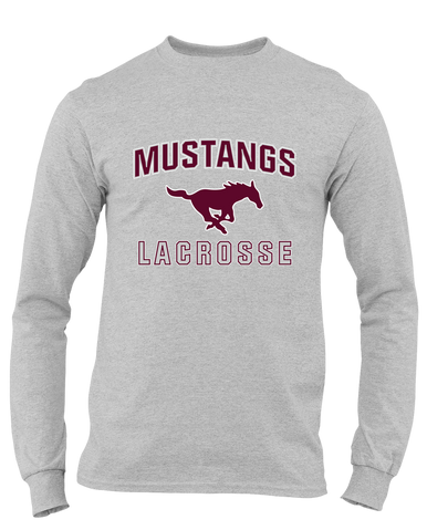 Clifton Mustangs Lacrosse Men's Premium LS T-Shirt