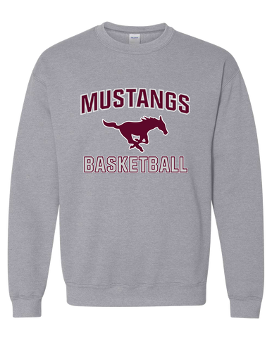 Clifton Mustangs Basketball #1 Men's Sweatshirt