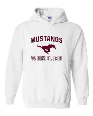 Clifton Mustangs Wrestling Men's Hoodie