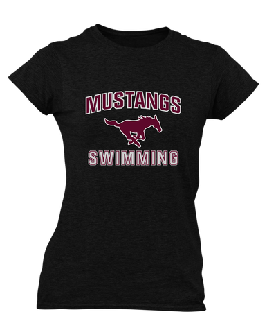 Clifton Mustangs Swimming Women's SS T-Shirt