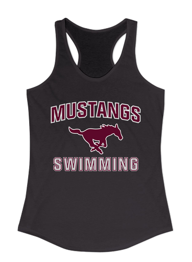 Clifton Mustangs Swimming Women's Tank Top