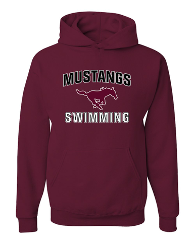 Clifton Mustangs Swimming Men's Premium Hoodie