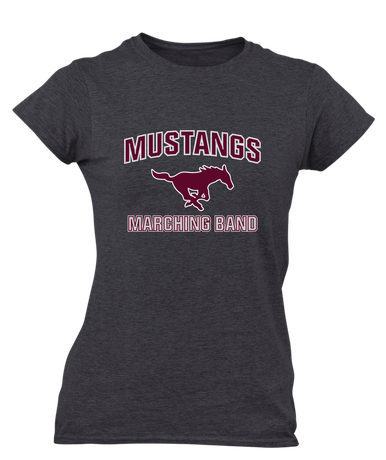 Clifton Mustangs Marching Band Women's SS T-Shirt