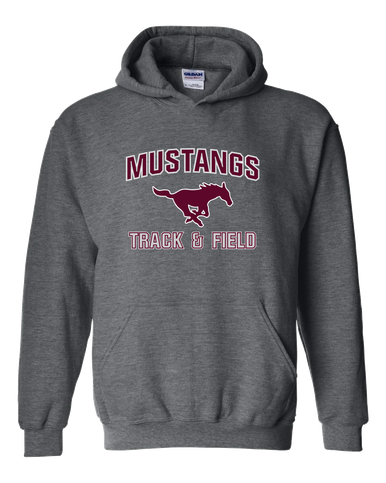 Clifton Mustangs Track & Field Men's Hoodie