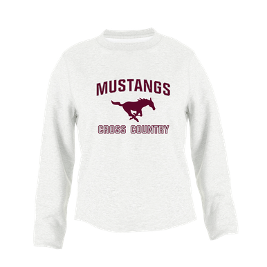 Clifton Mustangs Cross Country Women's Sweatshirt