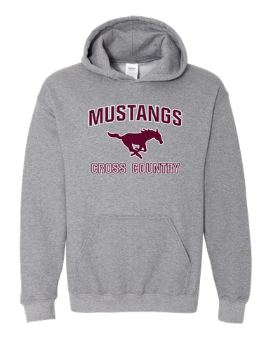Clifton Mustangs Cross Country Men's Hoodie