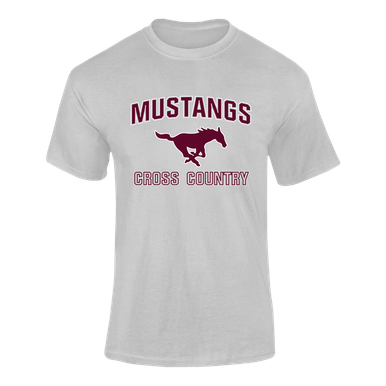 Clifton Mustangs Cross Country Men's SS T-Shirt