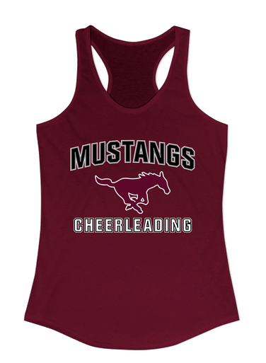 Clifton Mustangs Cheerleading Women's Tank Top