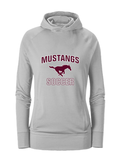 Clifton Mustangs Soccer #1 Women's Hoodie
