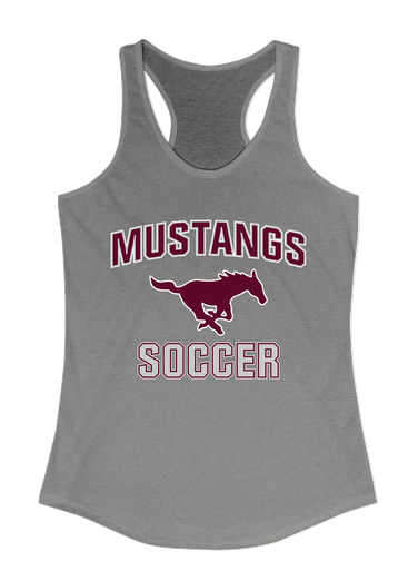Clifton Mustangs Soccer #1 Women's Tank Top
