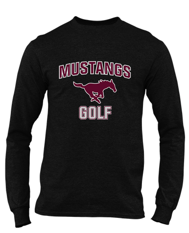 Clifton Mustangs Golf Men's LS T-Shirt