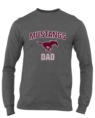 Clifton Mustangs Dad Men's Premium LS T-Shirt