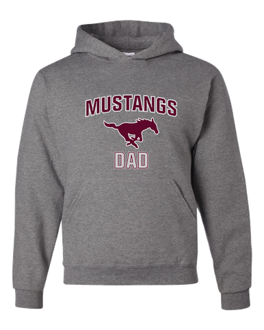 Clifton Mustangs Dad Men's Premium Hoodie