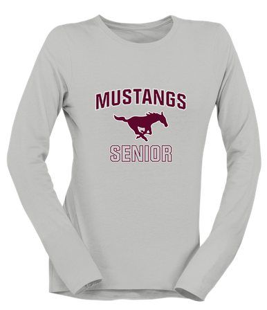 Clifton Mustangs Senior #1 Women's Premium LS T-Shirt