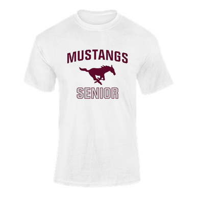 Clifton Mustangs Senior #1 Men's SS T-Shirt