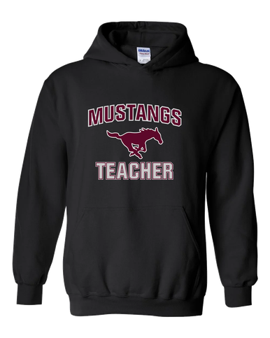 Clifton Mustangs Teacher Men's Hoodie