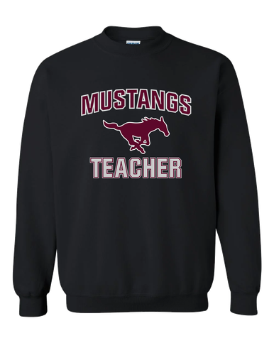 Clifton Mustangs Teacher Men's Sweatshirt