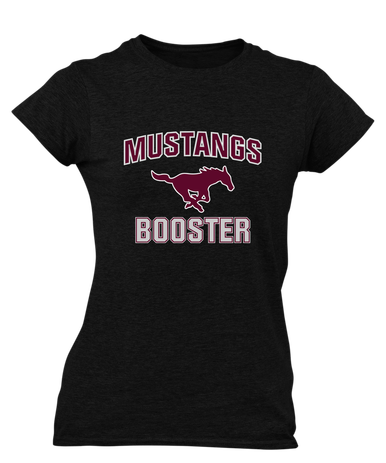 Clifton Mustangs Booster Women's Premium SS T-Shirt
