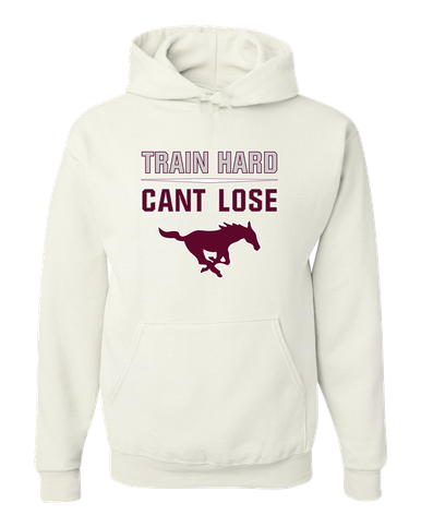 Clifton Mustangs Train Hard, Can't Lose Men's Premium Hoodie
