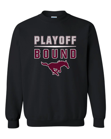 Clifton Mustangs Playoff Bound Men's Sweatshirt