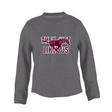 Clifton Mustangs They Not Like Us #2 Women's Sweatshirt