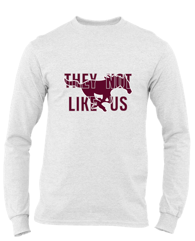Clifton Mustangs They Not Like Us #2 Men's Premium LS T-Shirt
