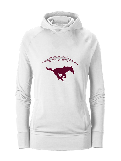 Clifton Mustangs Football #2 Women's Hoodie